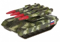 Металлическая модель "Танк с ракетной установкой" инерционный, 12см SB-16-19-BUK-M-WB 4356541 от интернет-магазина Континент игрушек