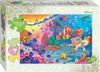 Мозаика "puzzle" 104 "Подводный мир" (Любимые сказки), арт. 82033 от интернет-магазина Континент игрушек
