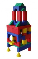 Набор строительный №1 (Классический) Большой 20х8х20 см. от интернет-магазина Континент игрушек