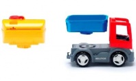 Грузовик с цистерной и сменным кузовом, экологичная упаковка от интернет-магазина Континент игрушек