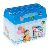 Сборная коробка-сундучок "Мишка" 178833 от интернет-магазина Континент игрушек
