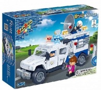 Конструктор "Полицейский грузовик" 290 деталей  Banbao (Банбао) от интернет-магазина Континент игрушек