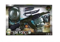 Игровой набор Военный, 10 предметов, звук, свет от интернет-магазина Континент игрушек
