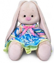 Мягкая игрушка Зайка Ми большой в платье с оборками от интернет-магазина Континент игрушек