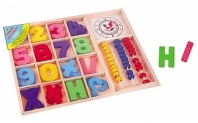 Игрушка деревянная. Набор для счёта "Учимся считать" со счётами от интернет-магазина Континент игрушек