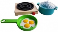 Посуда с плитой "Летний" 30х14х6 см. от интернет-магазина Континент игрушек