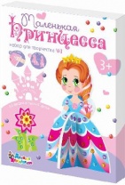 Набор для творчества из страз Принцеса 3- D набор № 3 от интернет-магазина Континент игрушек