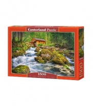 Пазл Castorland Пейзаж 1500 Водяная мельница от интернет-магазина Континент игрушек