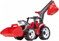 Трактор с грейдером и ковшом Powerful Giants, 107 см от интернет-магазина Континент игрушек