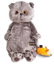 Мягкая игрушка Басик и мышка 22 см от интернет-магазина Континент игрушек