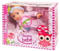 Пупс-кукла "Bambina Bebe" Dimian, 42 см, с аксессуарами для кормления, звуковые эффекты от интернет-магазина Континент игрушек