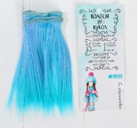 Волосы - тресс для кукол "Прямые" длина волос 15 см, ширина 100 см, №LSA025   3588460 от интернет-магазина Континент игрушек