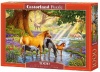 Пазлы 1000 Лошади на реке от интернет-магазина Континент игрушек