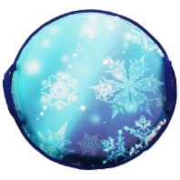 Ледянка "Снежинка" (40 см диаметр) цвета в ассортименте
