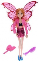 Кукла-фея (розовый цвет), в наборе с аксессуарами, 22x6x33см от интернет-магазина Континент игрушек