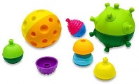 Игрушка развивающая "Lalaboom", 2 тактильных шара (12 деталей в комплекте) от интернет-магазина Континент игрушек