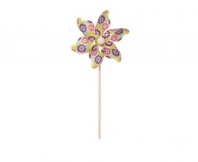 Ветрячок "Разноцветные ромашки", 28 см 85109 от интернет-магазина Континент игрушек
