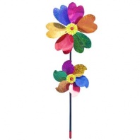 Ветрячок "Два цветочка", 50х18х7см от интернет-магазина Континент игрушек
