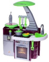 Игровой модуль «Кухня Laura» с варочной панелью, световые и звуковые эффекты от интернет-магазина Континент игрушек