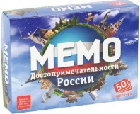 Игра Мемо "Достопримечательности России" (50 карточек) от интернет-магазина Континент игрушек