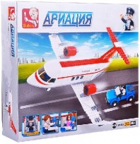 Конструктор М38-В0365 "Авиация" (275 дет.), арт. 38-0365 от интернет-магазина Континент игрушек