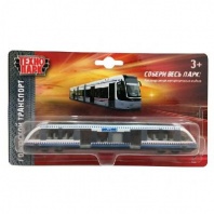 Машина металлическая "Трамвай", 16,5 см 1079ВС-R 3843964 от интернет-магазина Континент игрушек