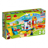 Конструктор LEGO DUPLO Семейный парк аттракционов от интернет-магазина Континент игрушек
