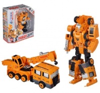 ИГРОЛЕНД Робот трансформирующийся в строительную технику от интернет-магазина Континент игрушек