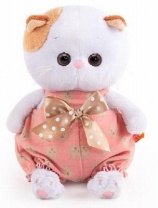 Мягкая игрушка кошка Ли-Ли baby в песочнике с бантом от интернет-магазина Континент игрушек