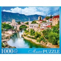 Пазлы Masterpuzzle 1000 элементов. Босния и Герциговина. Мостар от интернет-магазина Континент игрушек