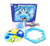 Игра настольная "Не урони пингвина",Академия Игр.  47 деталей, в коробке, 30x26x от интернет-магазина Континент игрушек