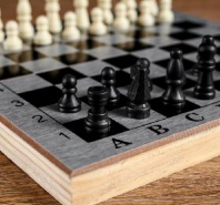 Настольная игра 3 в 1 "Шелест": нарды, шахматы, шашки, доска 24х24 см 2797364 от интернет-магазина Континент игрушек