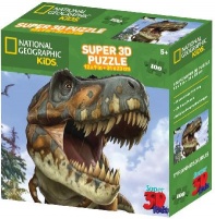 Пазл 3D 100 с фигуркой тираннозавра от интернет-магазина Континент игрушек