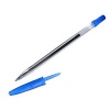 Ручка шариковая синяя, масляные чернила, наконечник 0,7мм, пластик, арт. ОФ999; РШ300 от интернет-магазина Континент игрушек