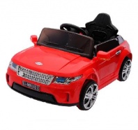 Электромобиль "Ренджик", 2 мотора, радиоуправляемый, FM, USB, цвет красный 2619138 от интернет-магазина Континент игрушек