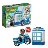 Конструктор LEGO Duplo Town Полицейский мотоцикл от интернет-магазина Континент игрушек