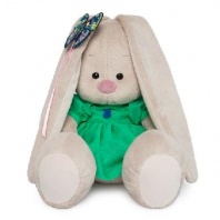 Зайка Ми в зеленом платье с бабочкой (малый) от интернет-магазина Континент игрушек