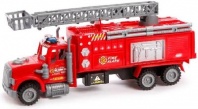 Машина инерционная пожарная с телескопической  вышкой от интернет-магазина Континент игрушек