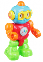 Игрушка интерактивная обучающая в виде робота, свет, звук от интернет-магазина Континент игрушек