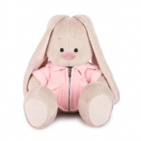 Зайка Ми в розовой меховой курточке 18 см от интернет-магазина Континент игрушек
