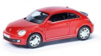 Машина металлическая RMZ City 1:32 Volkswagen New Beetle 2012, инерционная, красный матовый цвет от интернет-магазина Континент игрушек