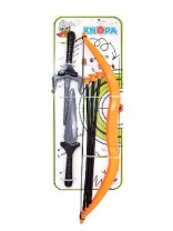 Набор оружия Ниндзя кинжал, саи, лук, 3 стрелы от интернет-магазина Континент игрушек