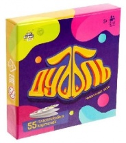 Настольная игра "Дуббль. Играют все", 55 пластиковых карточек   4790139 от интернет-магазина Континент игрушек