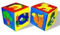 Мякиши кубики Чей домик от интернет-магазина Континент игрушек