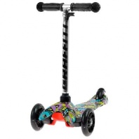 Самокат GRAFFITI, колеса световые  от интернет-магазина Континент игрушек