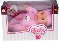 Кукла-пупс "Baby boutique", 22 см, светло-розовый костюмчик от интернет-магазина Континент игрушек