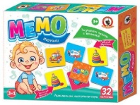 Настольная игра "Мемо. Игрушки"  от интернет-магазина Континент игрушек