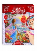 Мозаика Elite Series DIAMOND "Асоль" + "Девочка с собочкой" от интернет-магазина Континент игрушек