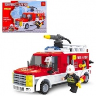 Конструктор Пожарная бригада "Машина", 210 деталей 576142 от интернет-магазина Континент игрушек
