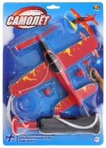 Самолет пенопластовый эл/мех с пусковым устройством, на блистере от интернет-магазина Континент игрушек